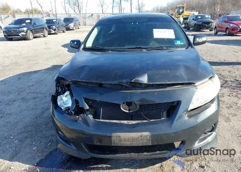 2010 Toyota Corolla S from USA, damaged, VIN 2T1BU4EE4AC456485